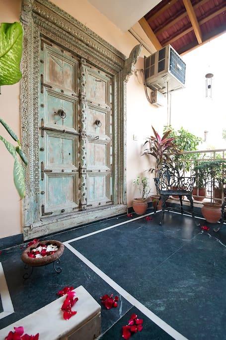 Chhoti Haveli Bed and Breakfast New Delhi Exteriör bild