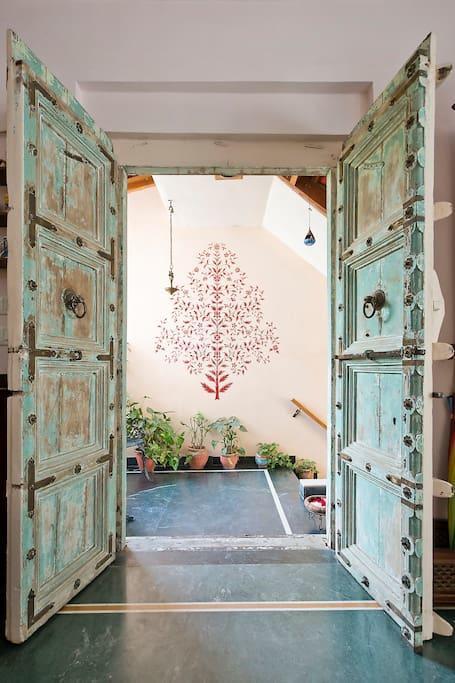 Chhoti Haveli Bed and Breakfast New Delhi Exteriör bild